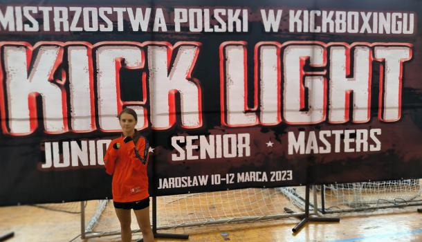 Aleksandra Żuchowska brązową medalistką Mistrzostw Polski w kickboxingu