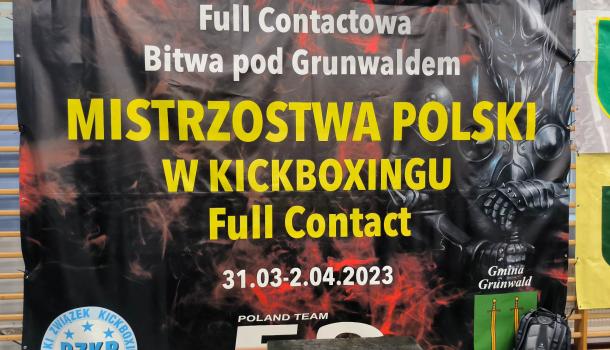 Zawody kickboxingu w wersji full contact