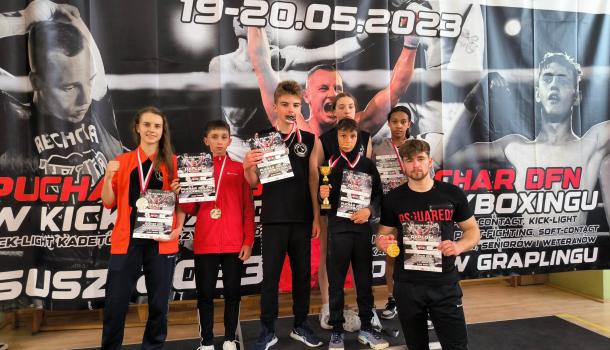 Kickboxerzy z Karwiński Team Mława z medalami w Pucharze Polski  