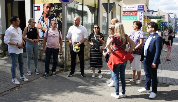 wizyta delegacji miast partnerskich w Mławie