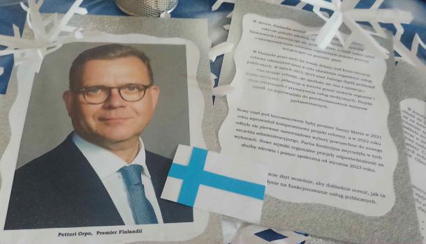 Stoisko prezentujące struktury samorządu w wybranych krajach UE