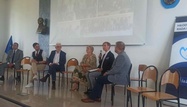 Uczestnicy panelu dyskusyjnego 