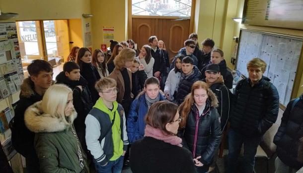 wizyta młodzieży z Niemiec w Mławie