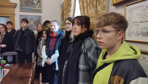 wizyta młodzieży z Niemiec w Mławie