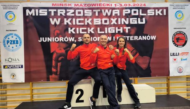 Udany udział mławskich kickboxerów w Mistrzostwach Polski