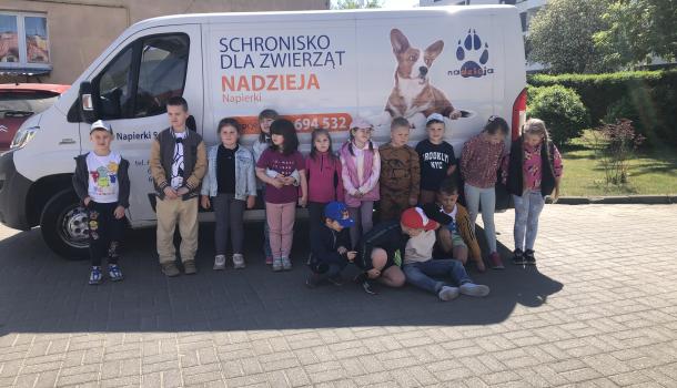 Zbiórka karmy dla schroniska w MPS 4