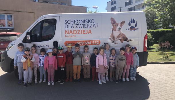 Zbiórka karmy dla schroniska w MPS 4