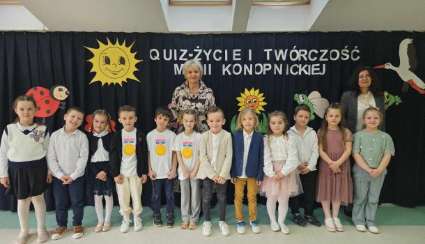 Quiz – życie i twórczość Marii Konopnickiej w MPS 1