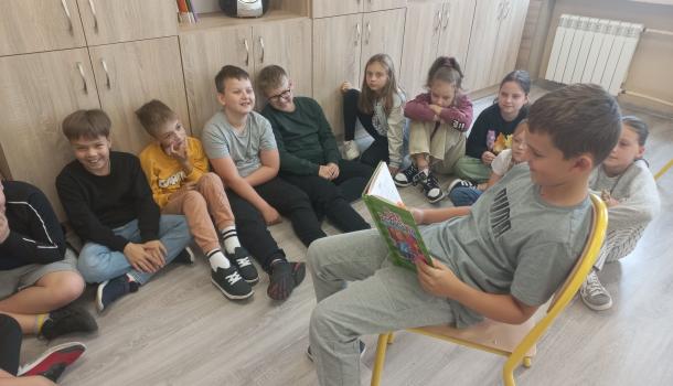 Ogólnopolski Dzień Głośnego Czytania w SP nr 3