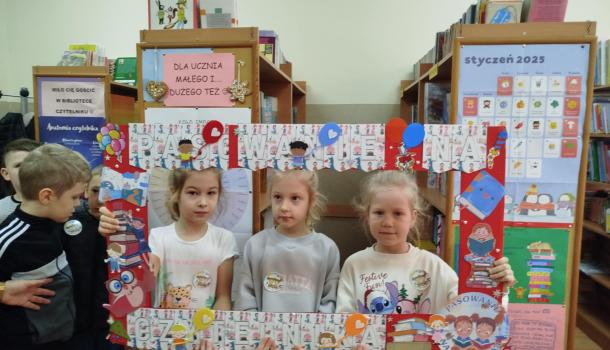 Przyjęcie uczniów klas I w poczet czytelników biblioteki SP nr 3