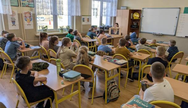 W książkach mieszka wrażeń sto... spotkanie czytelnicze w SP 3