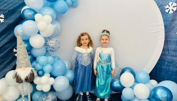 Bal karnawałowy w zimowej krainie w przedszkolu SP nr 2