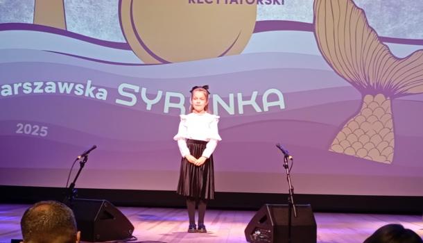 Udział uczniów SP nr 1 w  48 konkursie recytatorskim „Warszawska syrenka” - eliminacje powiatowe 