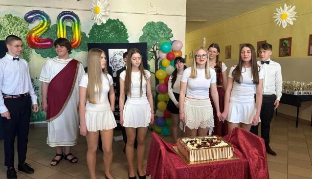 Uroczyste podsumowanie XX Powiatowego Konkursu Poetyckiego Twórcza wyobraźnia - SP nr 7 w Mławie