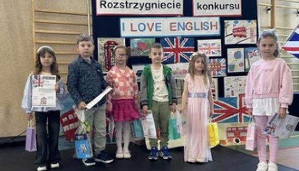 Międzyprzedszkolny konkurs plastyczny „I LOVE ENGLISH - MPS nr 4
