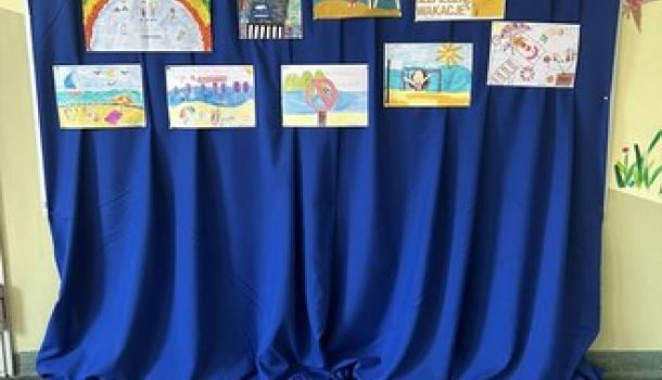 Międzyprzedszkolny konkurs plastyczny pt. "Bezpieczny Przedszkolak – Bezpieczne Wakacje" w MPS nr 4