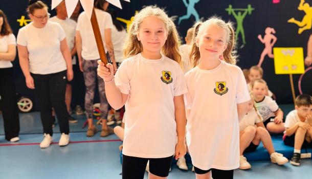 Olimpiada sportowa w przedszkolu SP nr 2