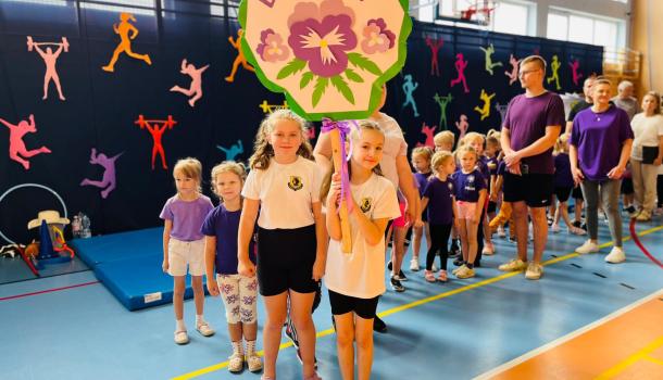 Olimpiada sportowa w przedszkolu SP nr 2