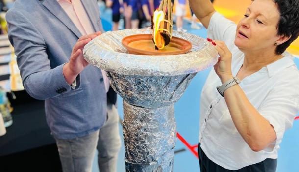 Olimpiada sportowa w przedszkolu SP nr 2