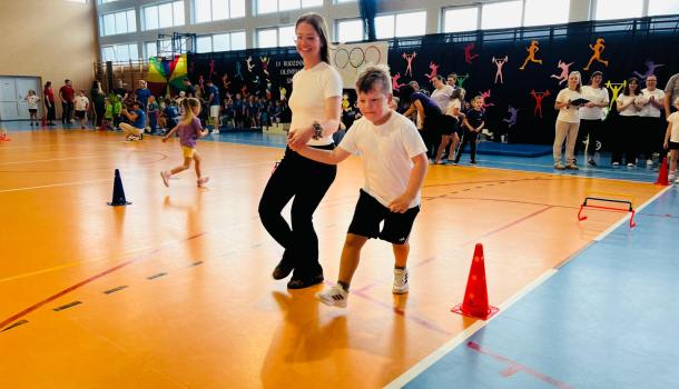 Olimpiada sportowa w przedszkolu SP nr 2