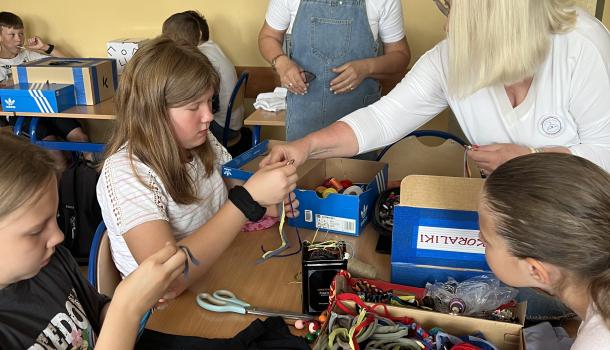 Warsztaty edukacji ekologicznej i mody cyrkularnej dla uczniów SP nr 6
