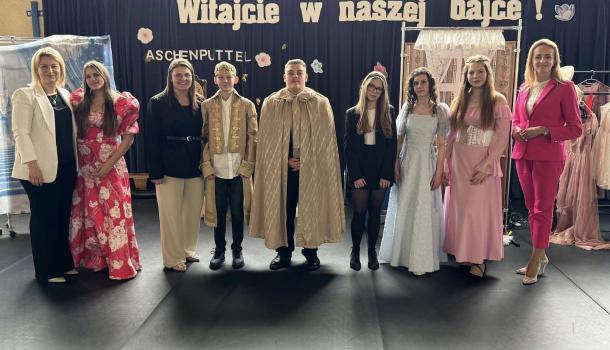 "Kopciuszek” po niemiecku, wyjątkowe przedstawienie w SP 4