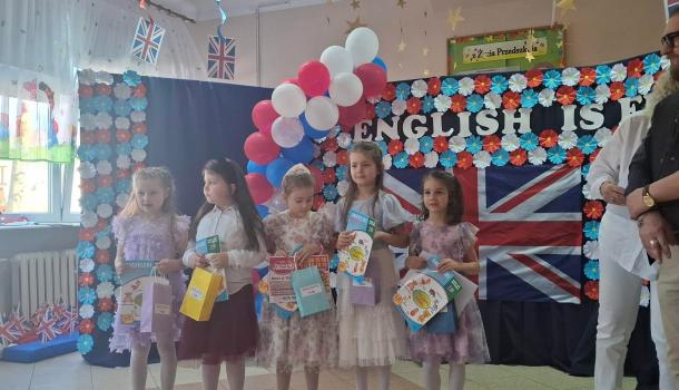 Wyróżnienie dla przedszkolaków MPS 2 w konkursie „English is fun”