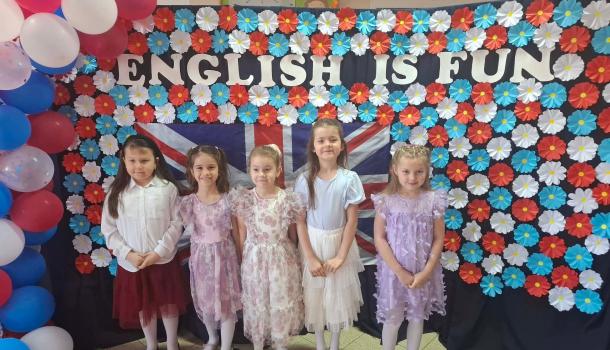 Wyróżnienie dla przedszkolaków MPS 2 w konkursie „English is fun”