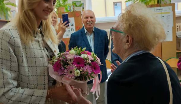 Niezwykła wizyta pełna wzruszeń w SP 4