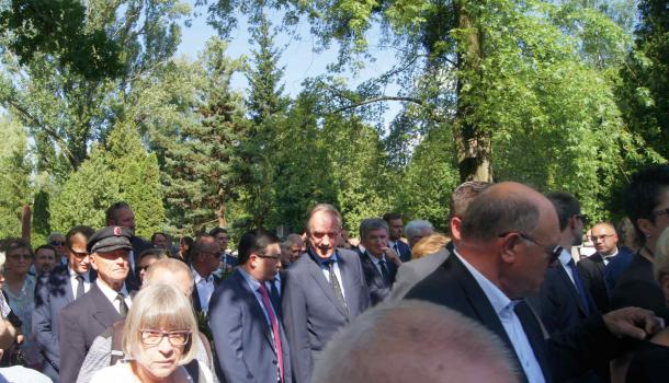Uroczystości pogrzebowe na Powązkach 