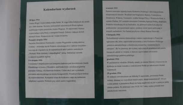 100 - lecie odzyskania niepodległości w "13"