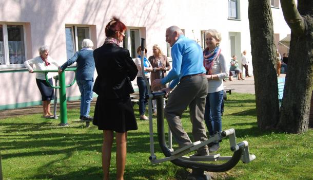 Delegacja Miasta Mława gościła w Dziennym Domu Pomocy w Gdańsku