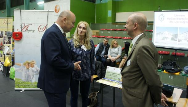 Pomysłodawcą i organizatorem I Mławskich Targów Pracy był burmistrz Sławomir Kowalewski