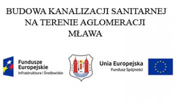 Budowa kanalizacji sanitarnej na terenie aglomeracji Mława